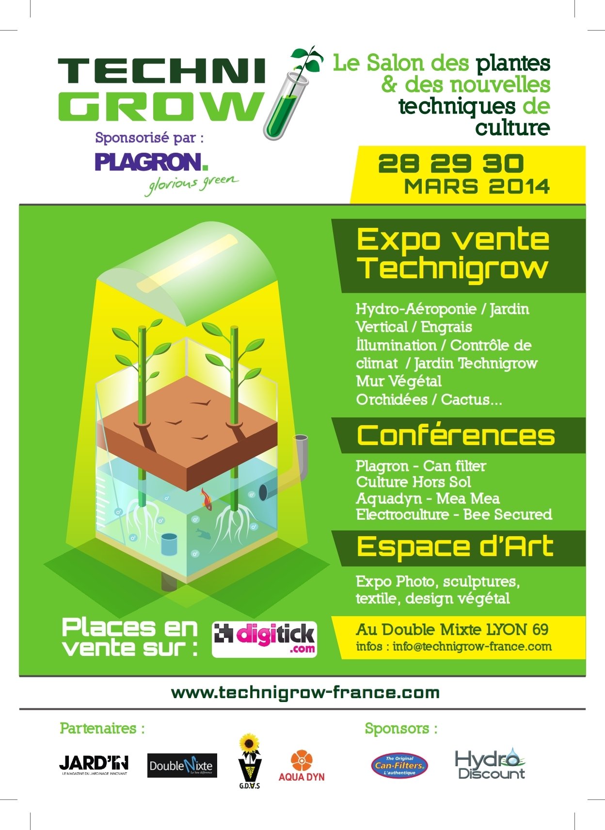 Salon des cultivateurs en intérieur – TechniGrow à Lyon